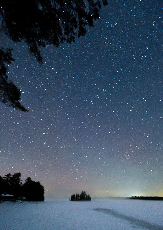 Starry Night - Metalic Giclee to Aluminum